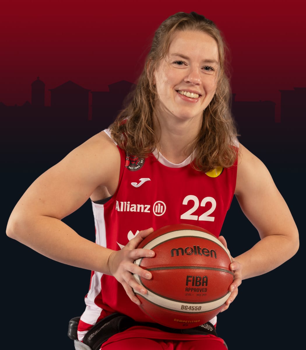 RSV Bayreuth Spieler Dagmar van Hinte Nummer 22