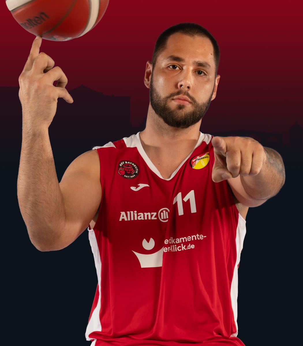 RSV Bayreuth Spieler Dario Schulz Nummer 11