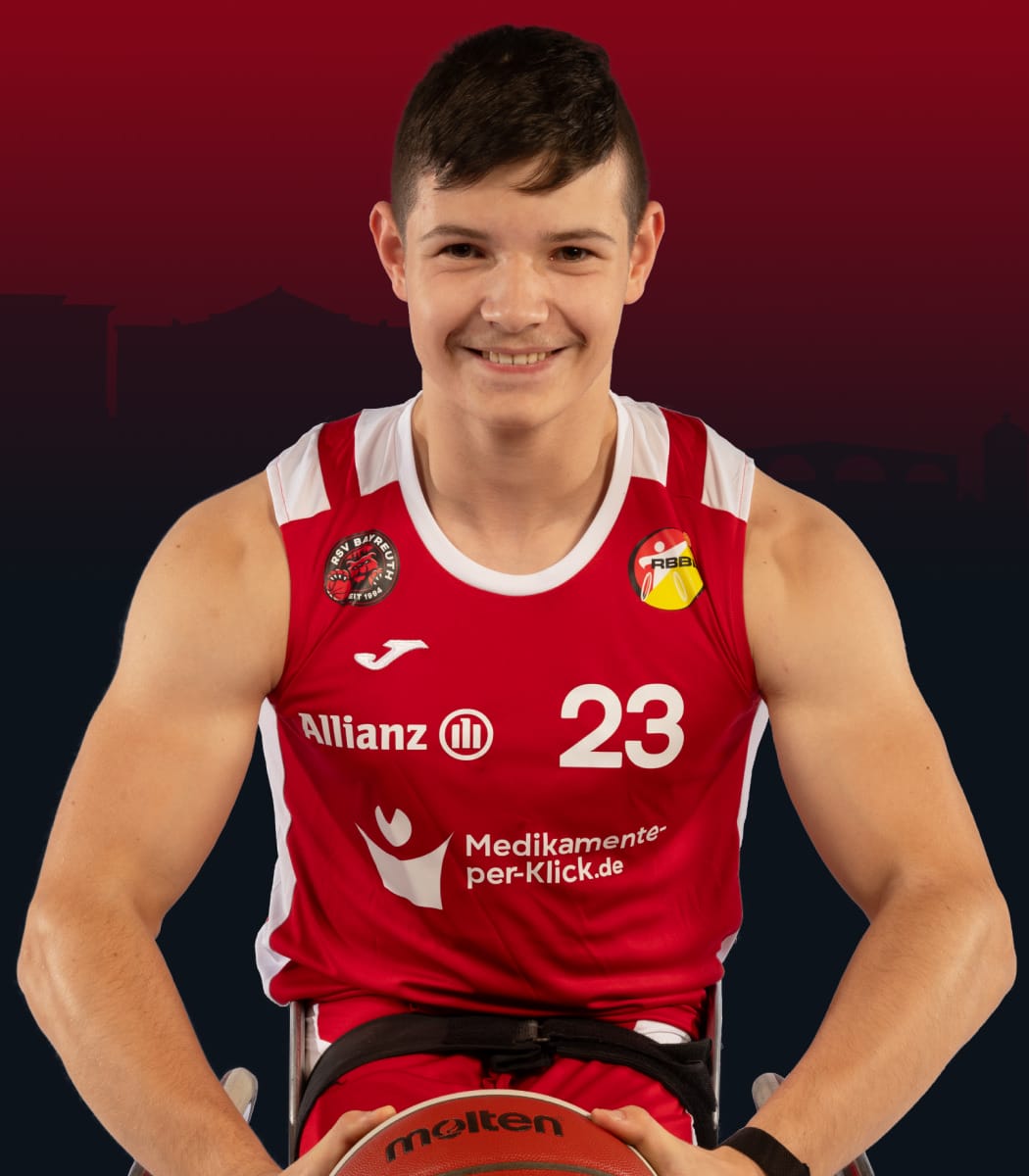RSV Bayreuth Spieler Dominik Langer Nummer 23