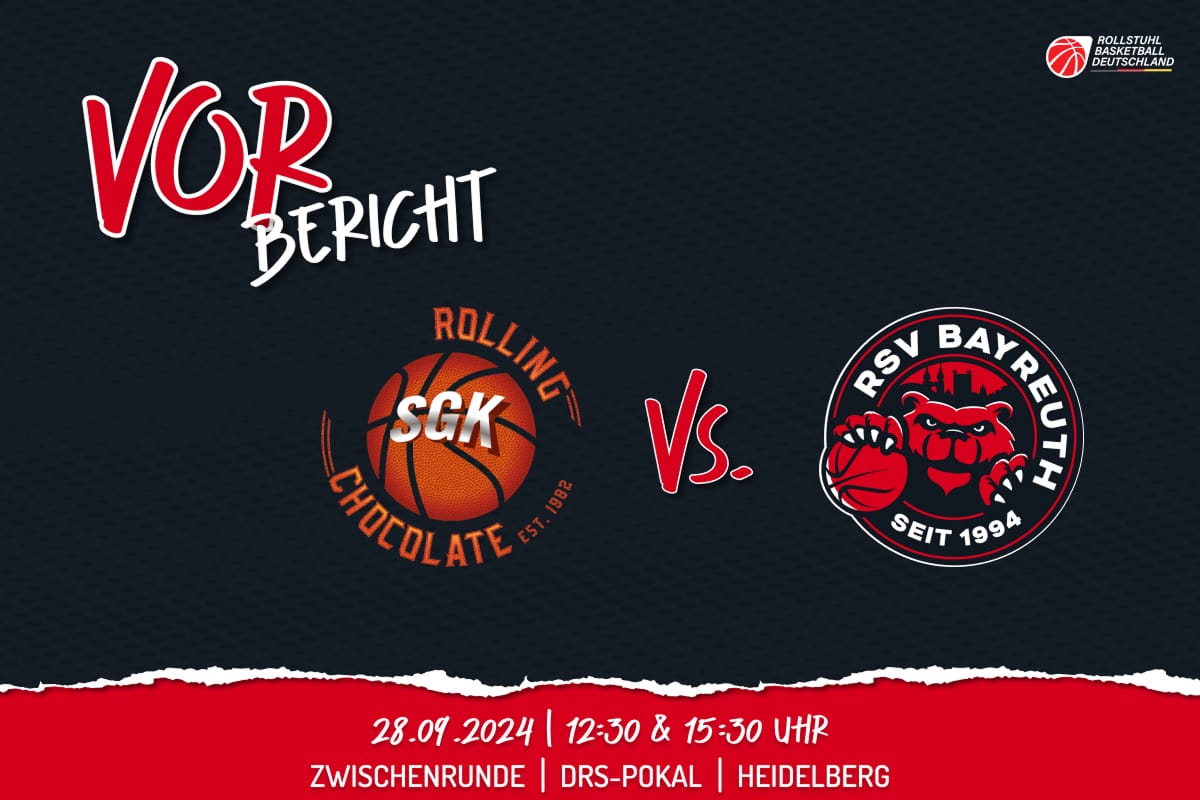 Vorbericht Zwischenrunde mit SGK Rolling Chocolate Logo vs RSV Bayreuth Logo