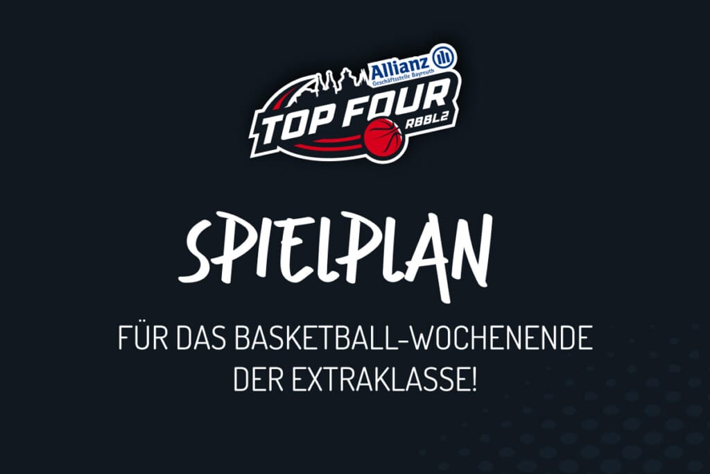 Spielplan mit Top Four Logo