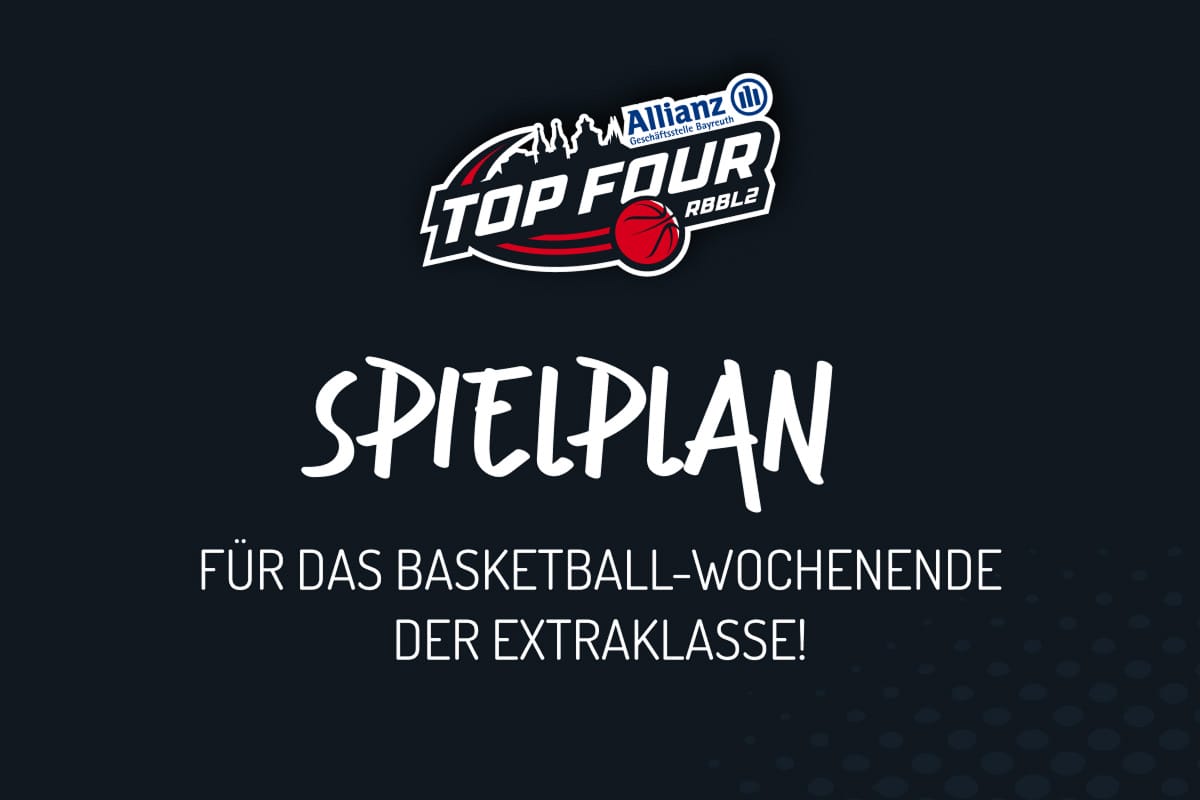 Spielplan mit Top Four Logo