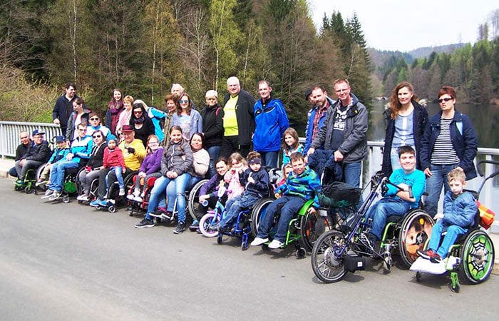 Gruppenfoto von dem RSV Bayreuth Verein in der Natur