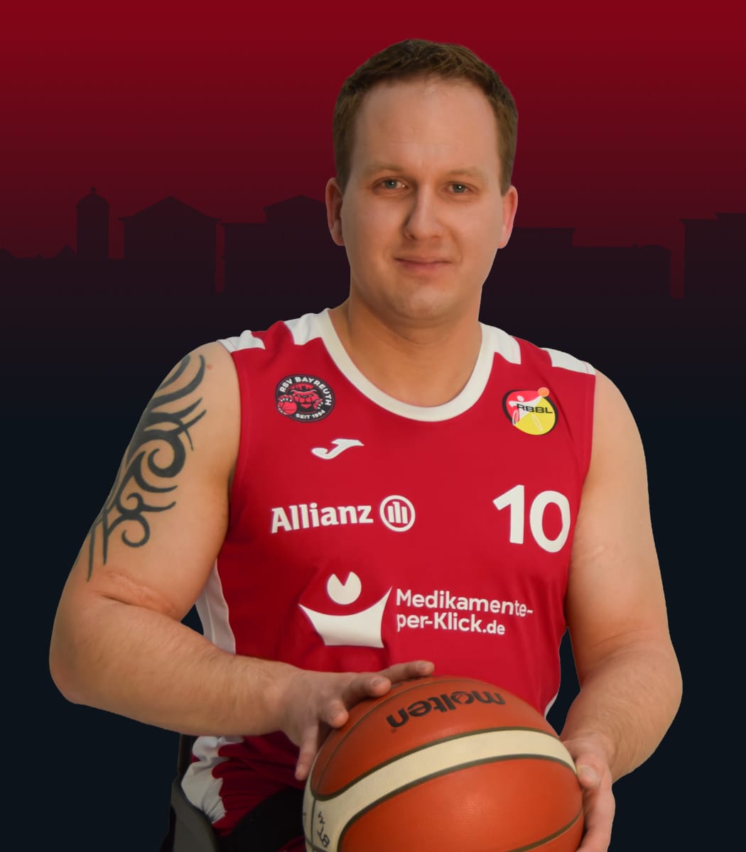 RSV Bayreuth Spieler Mees Hessels Nummer 10