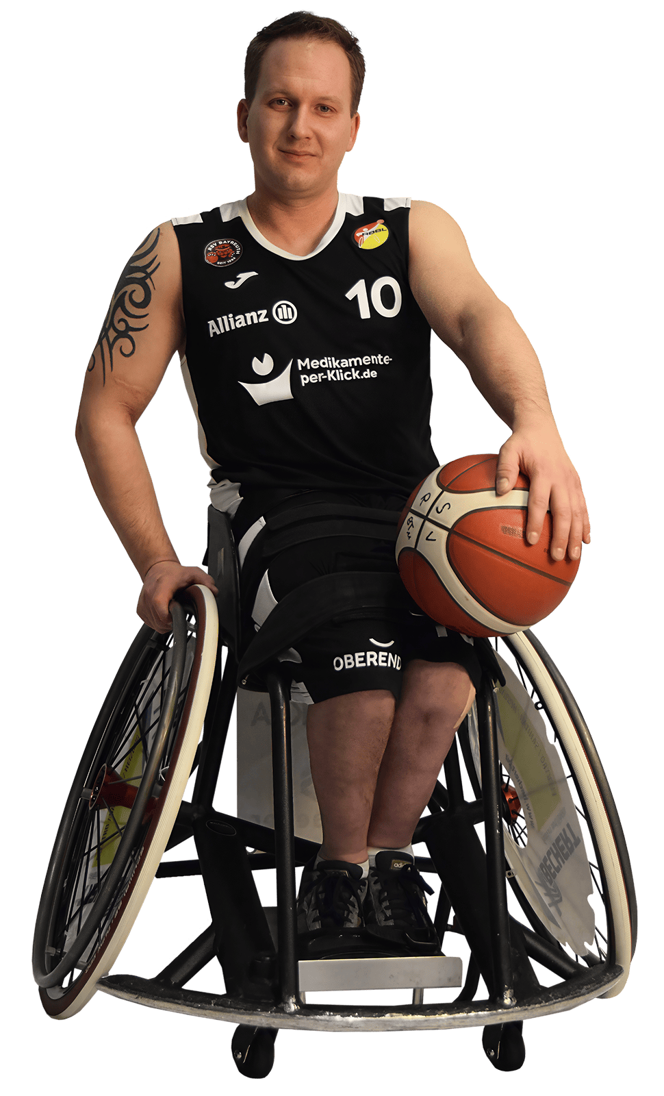 RSV Bayreuth Spieler Mees Hessels Nummer 10